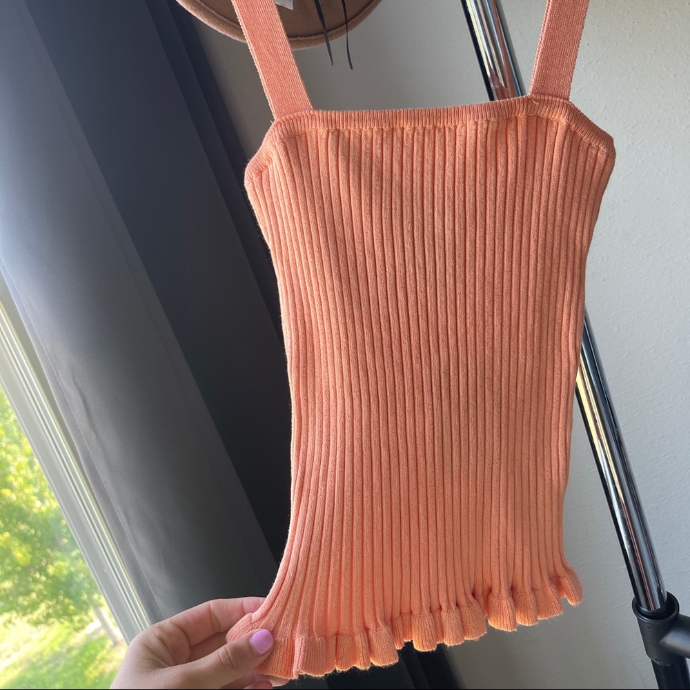 Orange forever 21 tank